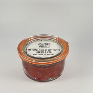 tartinade bio betteraves rouges